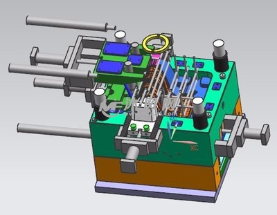 大众汽车发动机排气管下管注塑模具的设计与制造